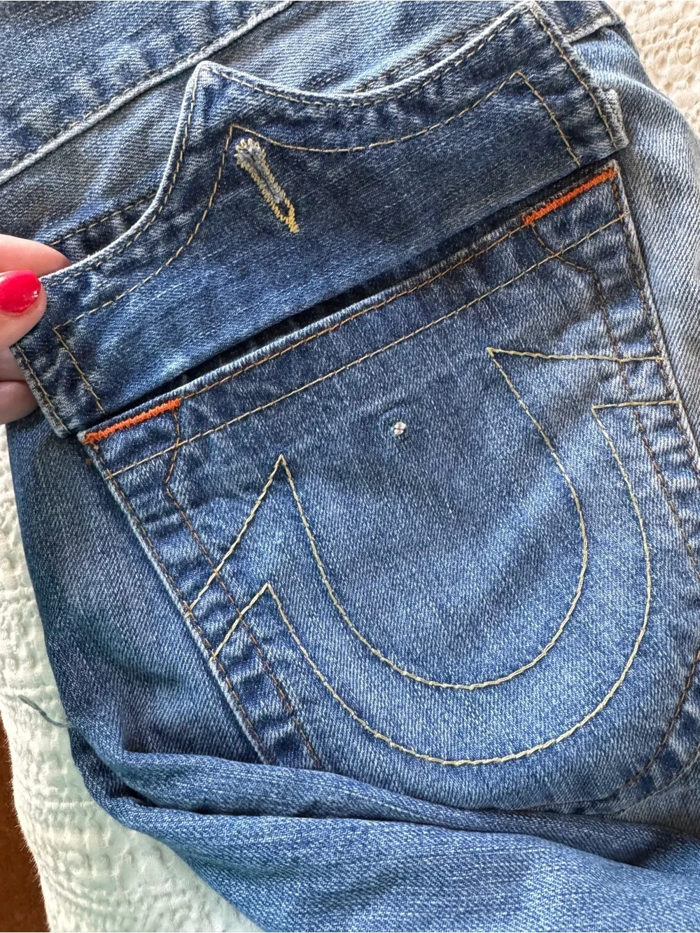 True Religion medium blue